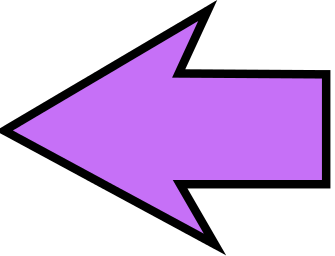 Arrow sharp purple left