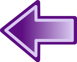 arrow shaded purple left
