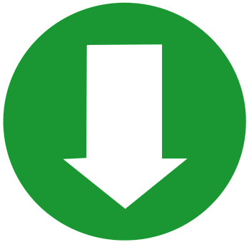 arrow circle green down