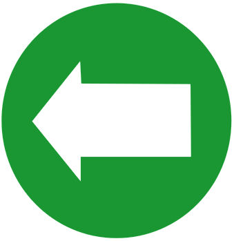 arrow circle green left