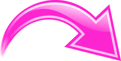 arrow curved pink right