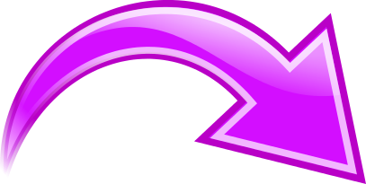 arrow curved purple right