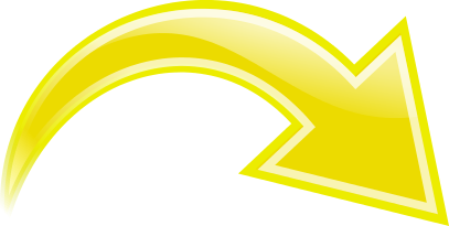 arrow curved yellow right