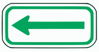 arrow sign left