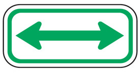 double arrow sign
