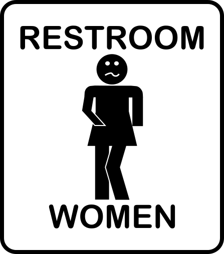restroom women gotta go