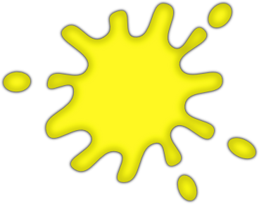 ink splash yellow