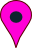 map pin pink