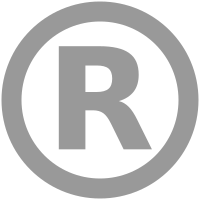 Registered trademark gray