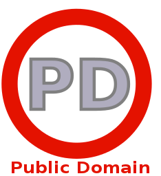 public domain icon red