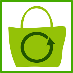 eco green shopping bag