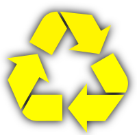 recycle bright yellow
