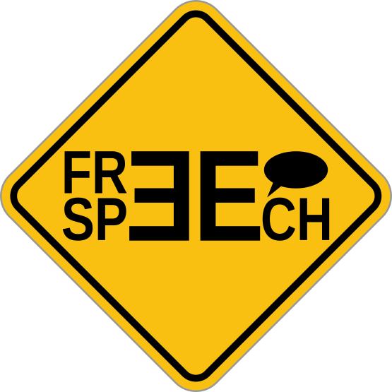 free speech sign
