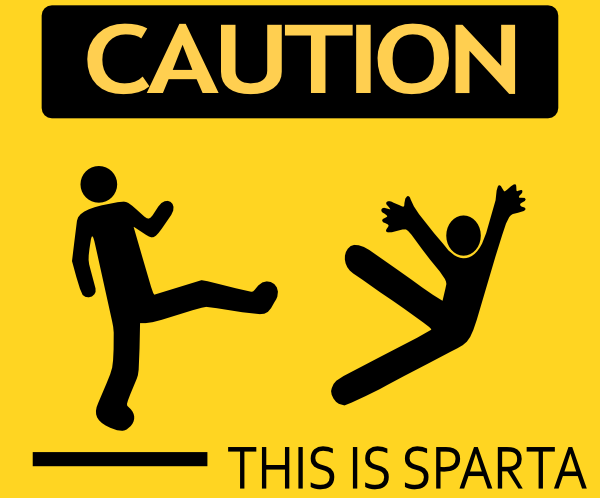Sparta caution