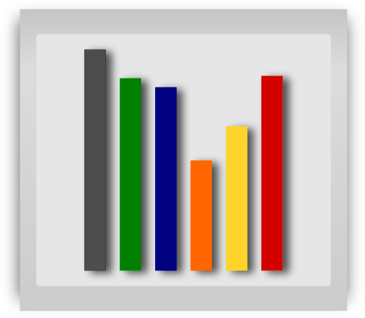 statistics symbol bar chart