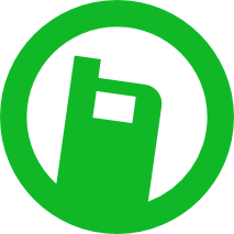 mobile phone symbol green