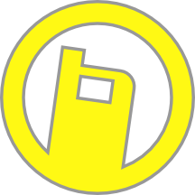 mobile phone symbol yellow