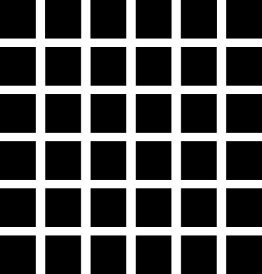 Hermann grid illusion