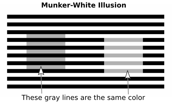 Munker White illusion label