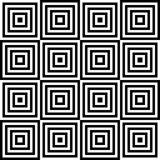 illusion painful squares