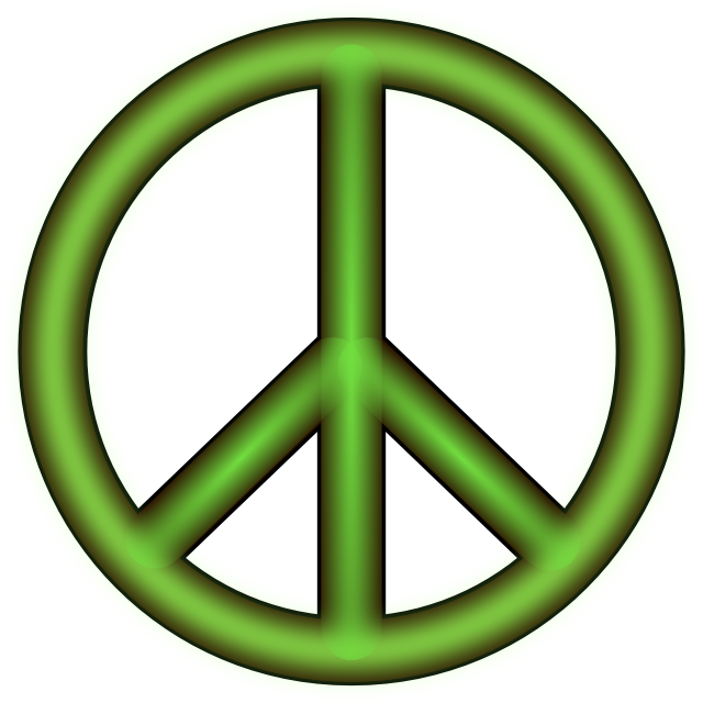 peace symbol 3D