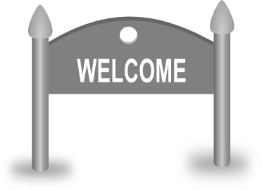 Welcome Sign Board