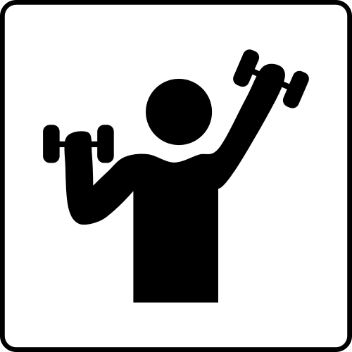 gym sign
