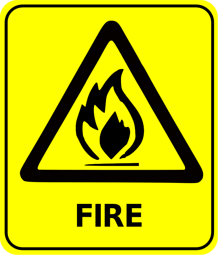 safety sign fire