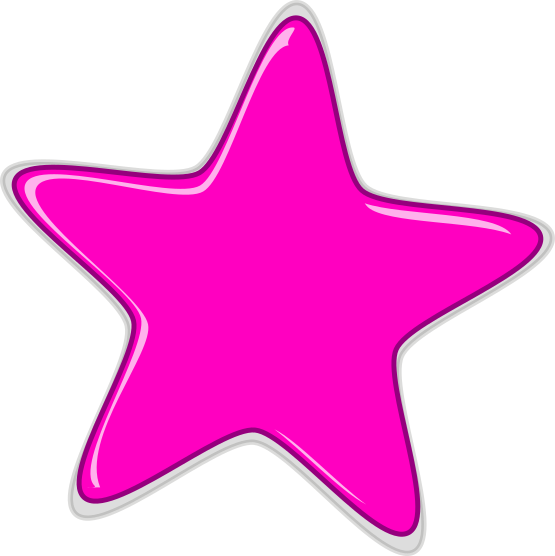 star glossy pink