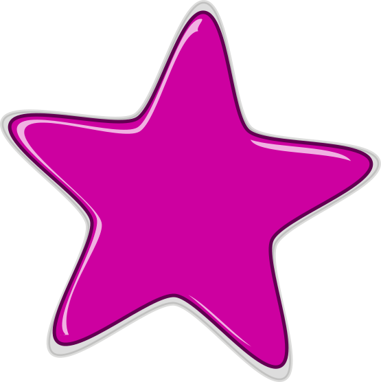 star glossy purple