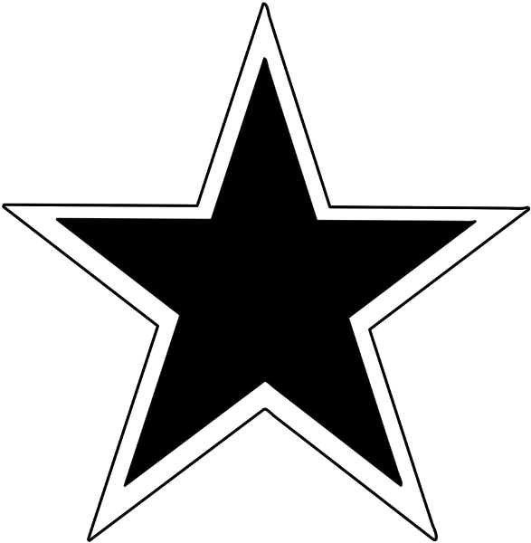 star solid w outline