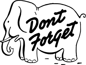 elephants dont forget