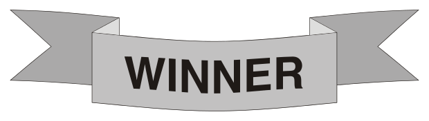 winner banner