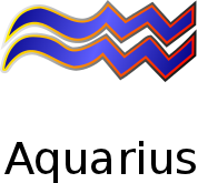 Aquarius labeled