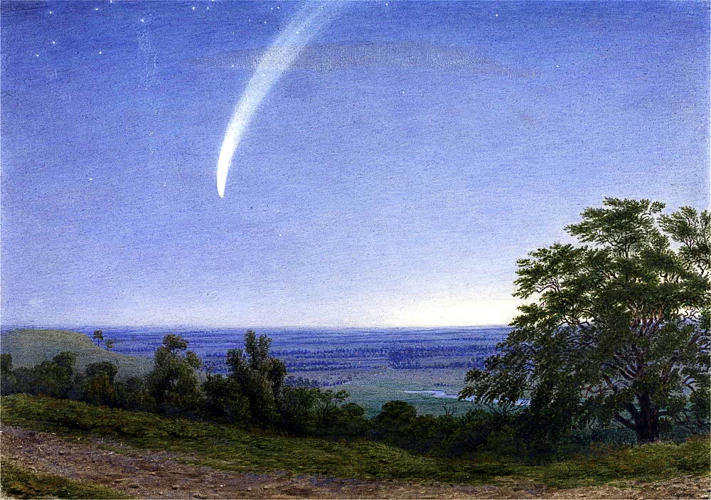 Donatis comet by Turner