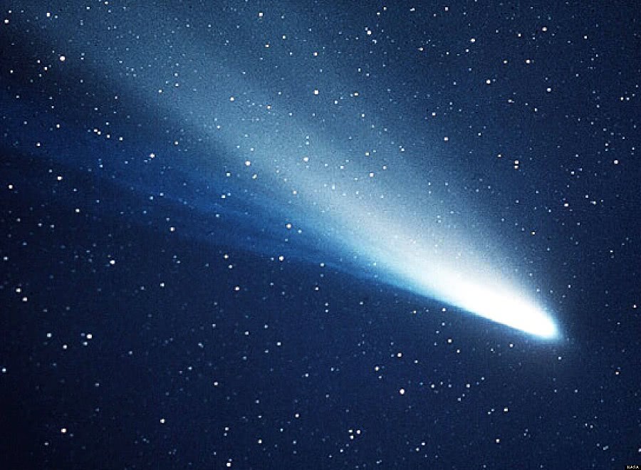 Halleys comet 1986
