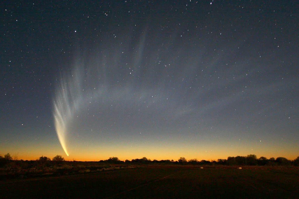 comet McNaught Australia