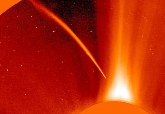 sungrazer comet