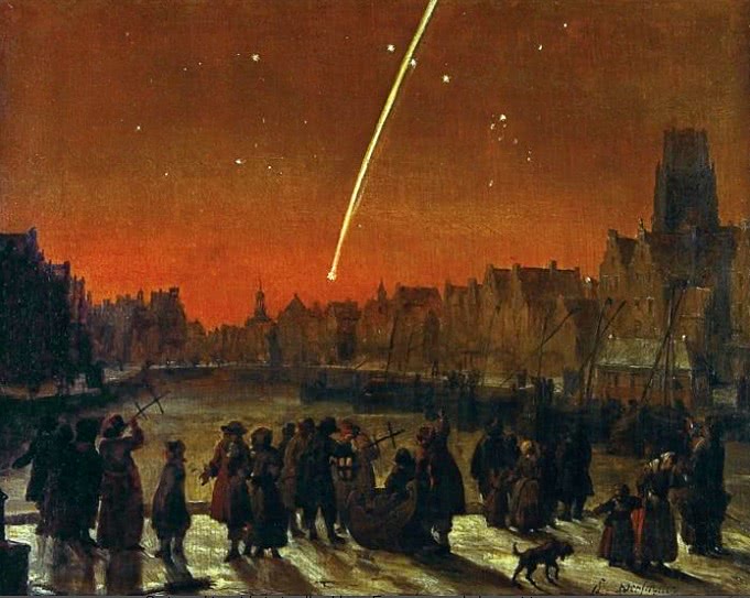 Newtons Comet 1680