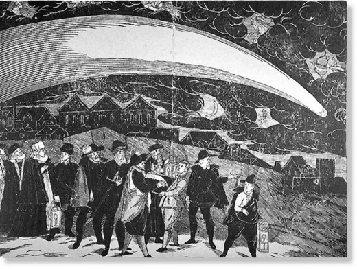 comet 1577 woodcut