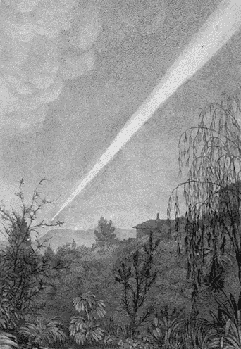 comet 1843 sketch