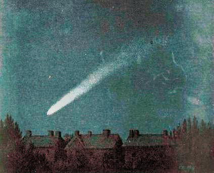 comet 1882 drawing