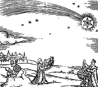 comet observing 1577