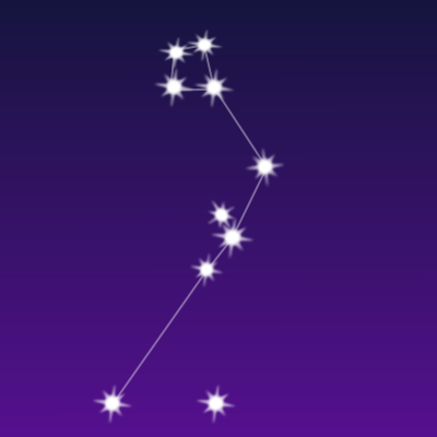 constellation Serpens-Caput