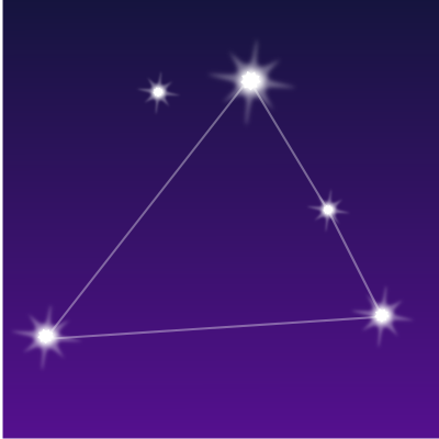 constellation Triangulum-Australe