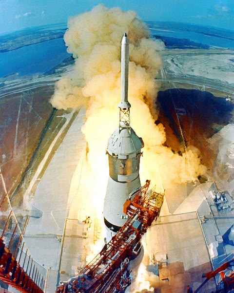 Apollo 11 liftoff