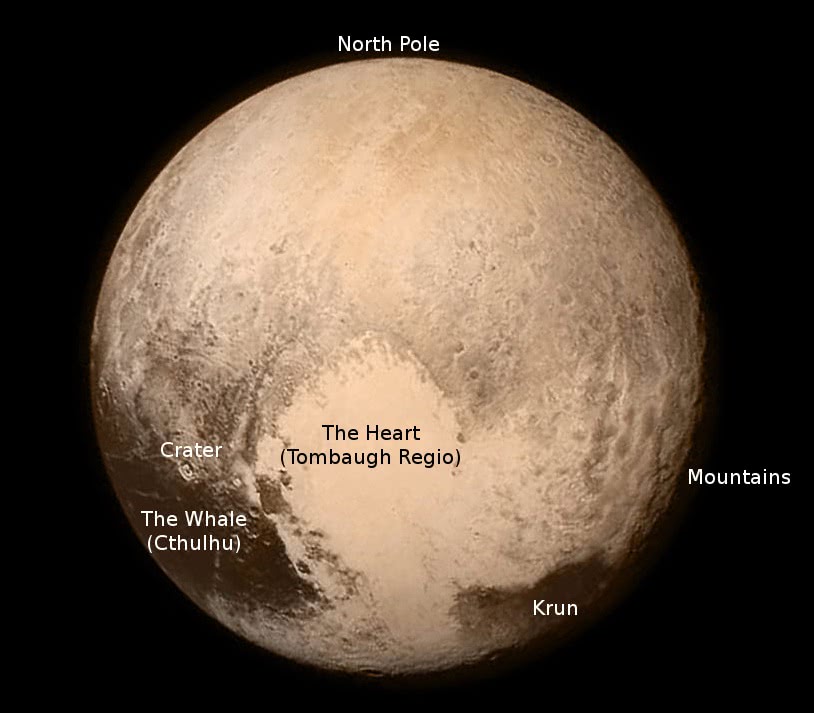 Pluto pre flyby annotated