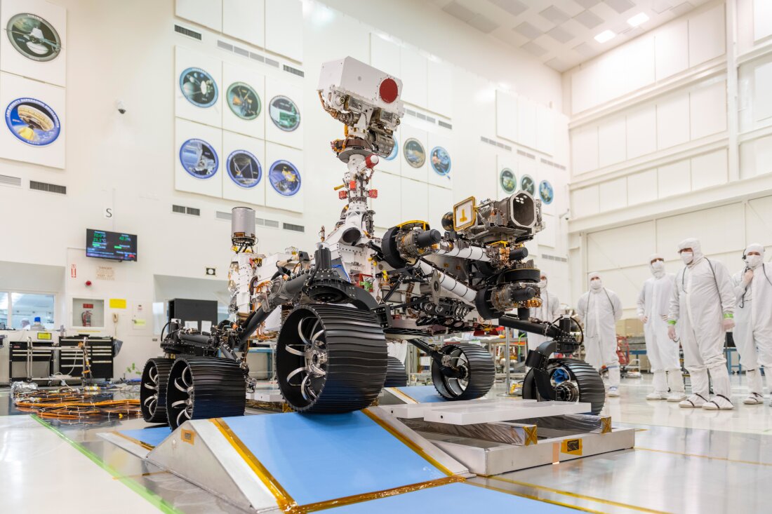 Mars rover 2020 testing