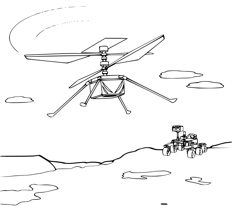 Mars helicopter