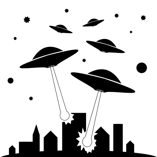 UFO invasion